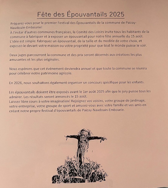 1er festival des épouvantails_Paizay-Naudouin-Embourie