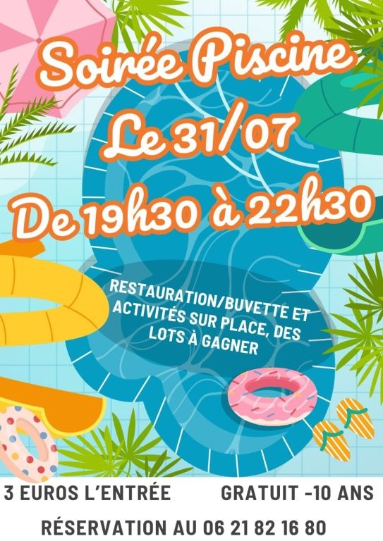 Soirée piscine_Mansle-les-Fontaines