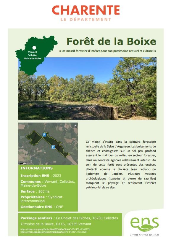 Forêt de la Boixe_Vervant