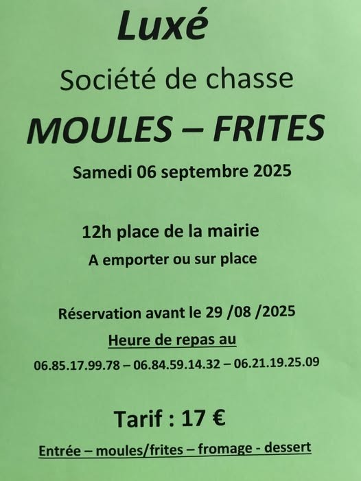Moules frites_Luxé