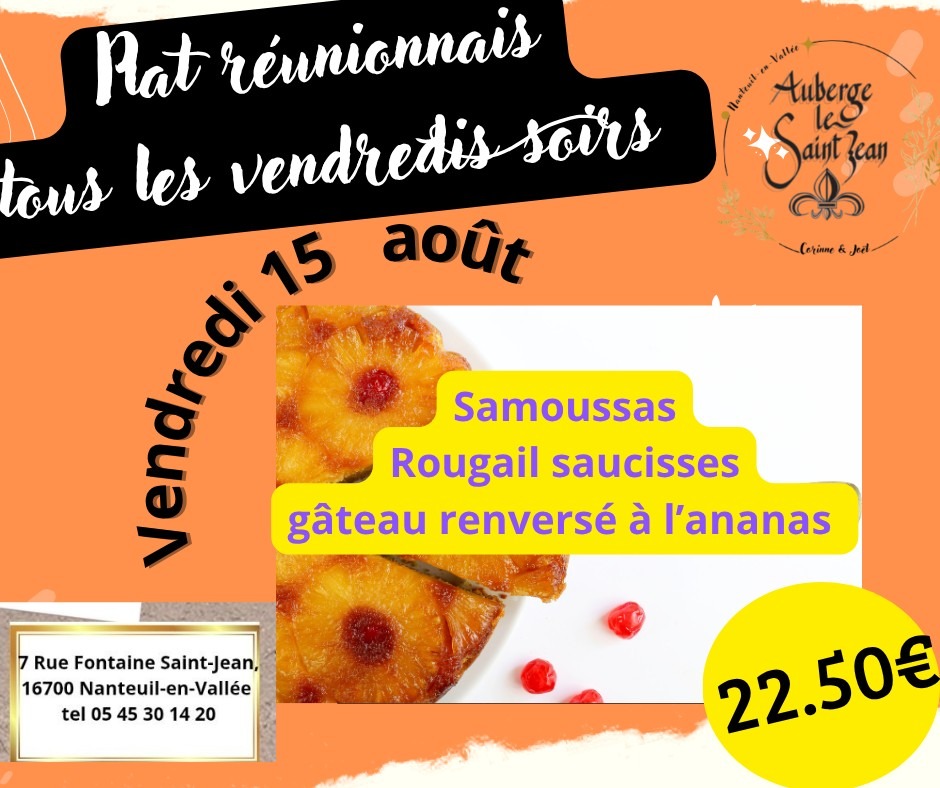 Repas réunionnais_Nanteuil-en-Vallée