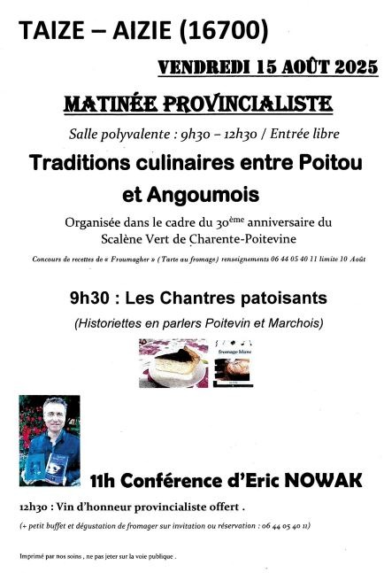 Matinée Provincialiste_Taizé-Aizie