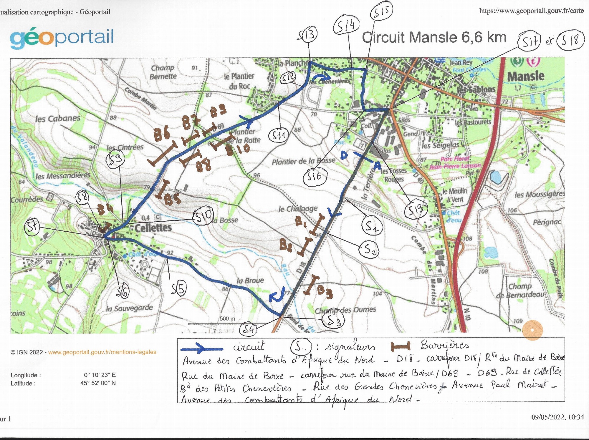 Parcours