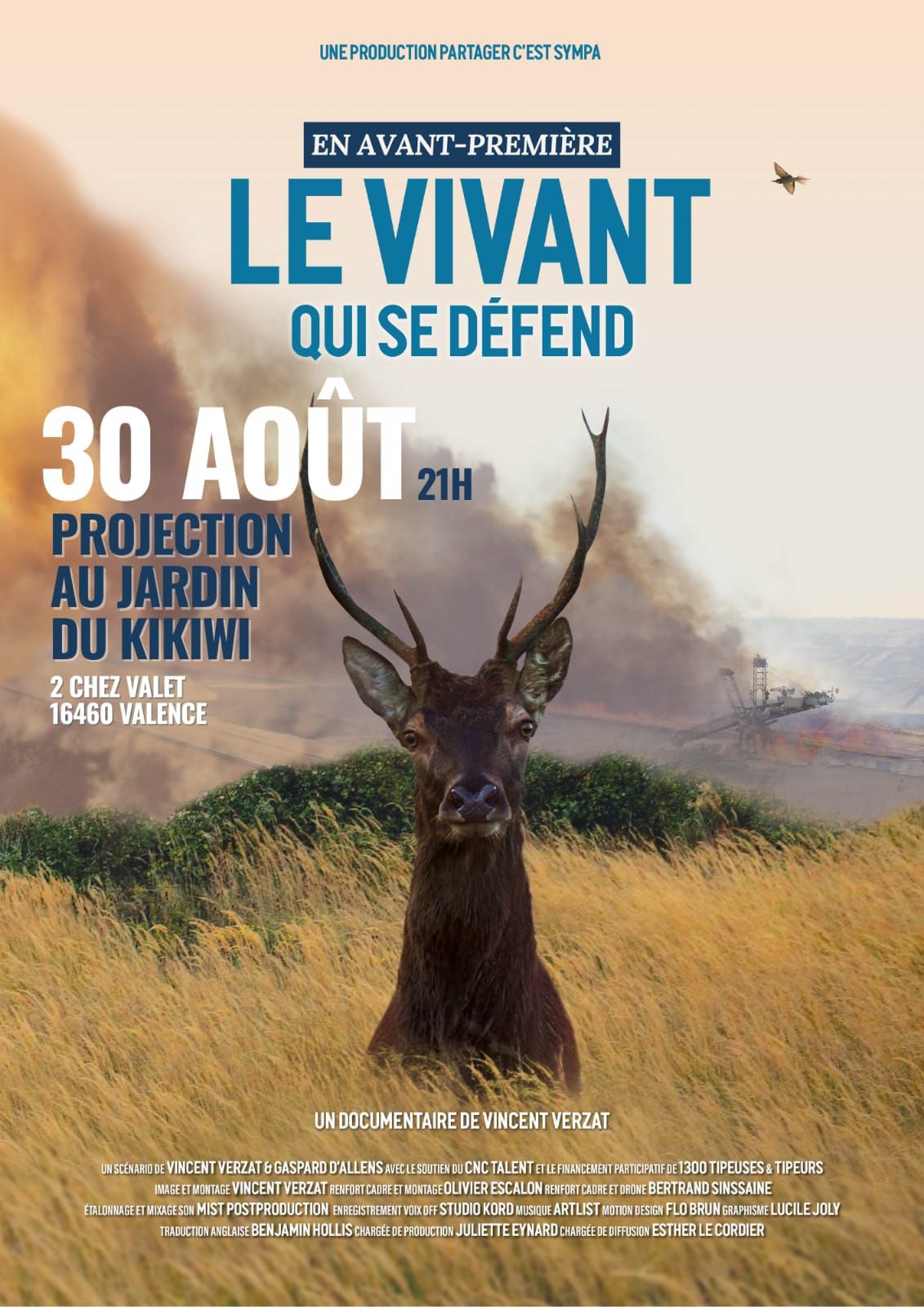 Projection Le Vivant qui se défend_Valence
