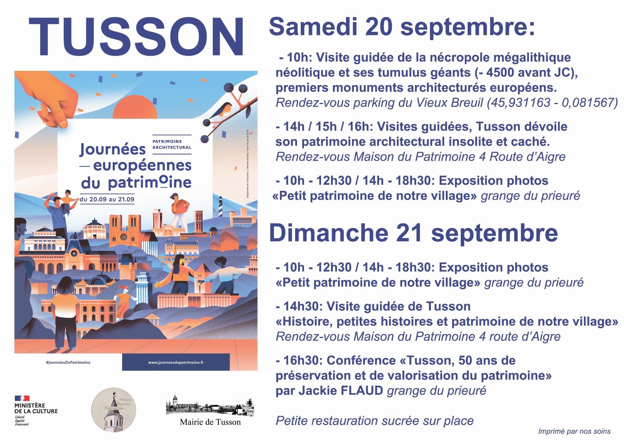 Journées Européennes du patrimoine 