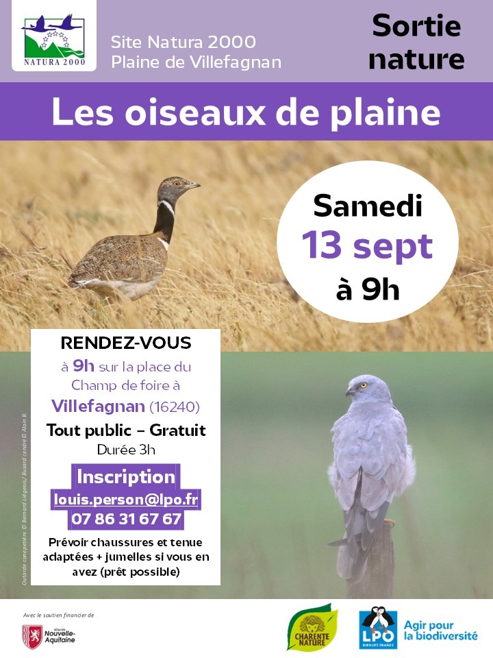 Sortie nature Villefagnan