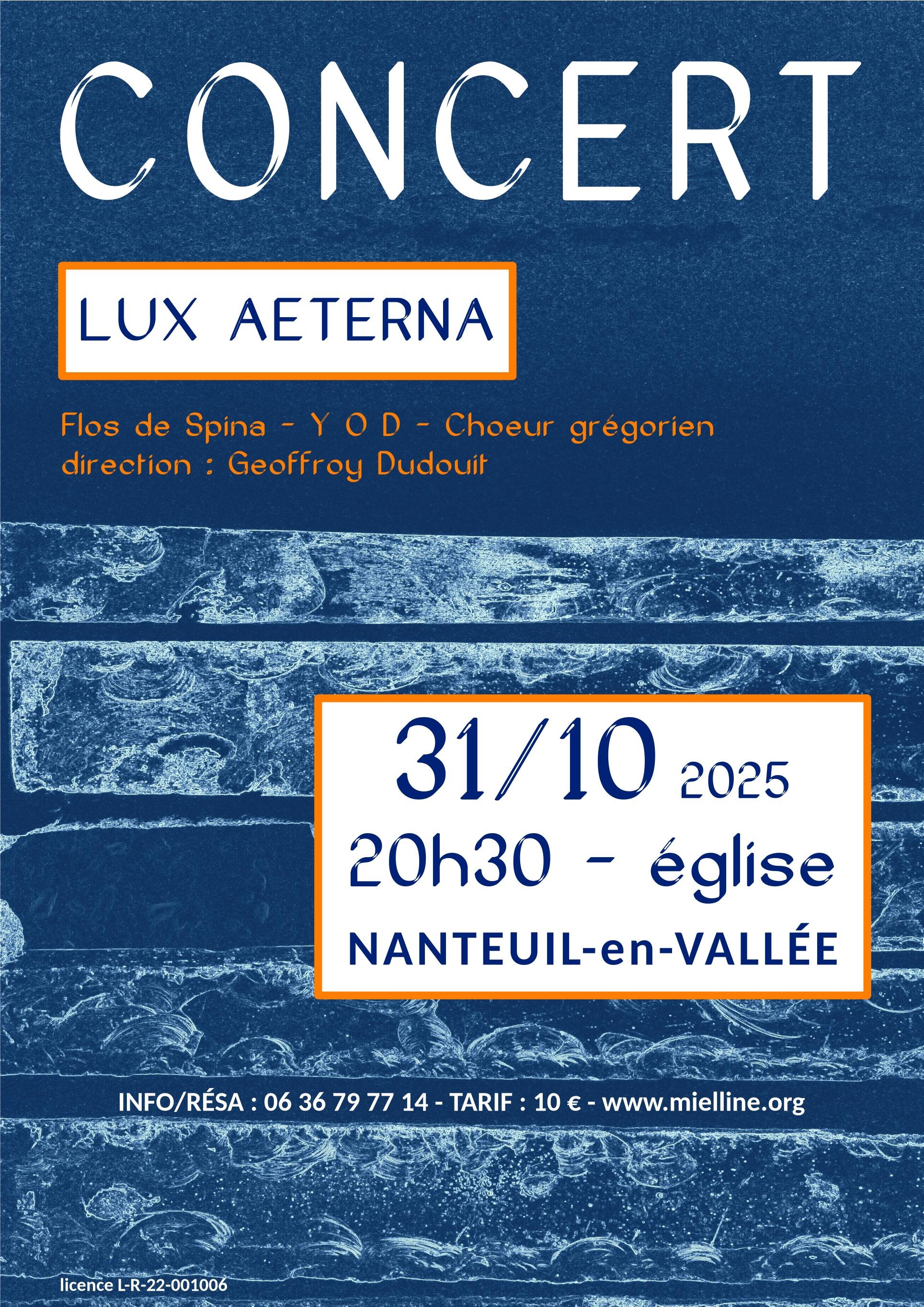Concert Lux aeterna