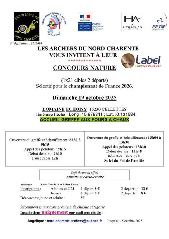 concours tir à l'arc