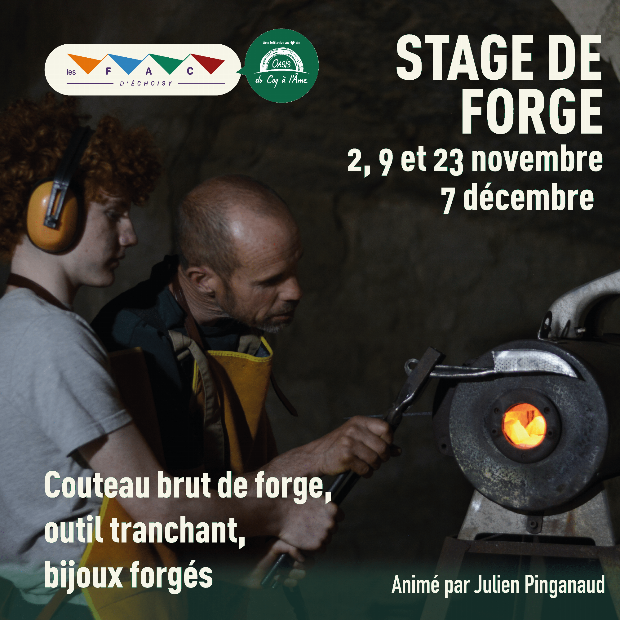 Affiche Stage Forge