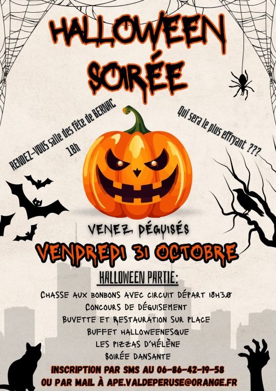 Soirée halloween