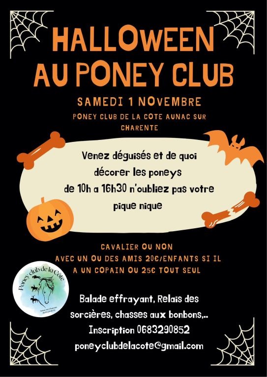 Halloween au poney club