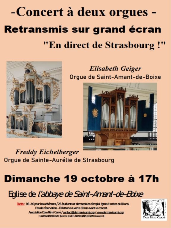 Concert à 2 orgues