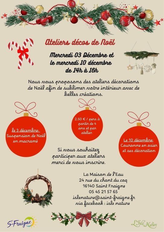 Atelier décos de Noël_Saint-Fraigne