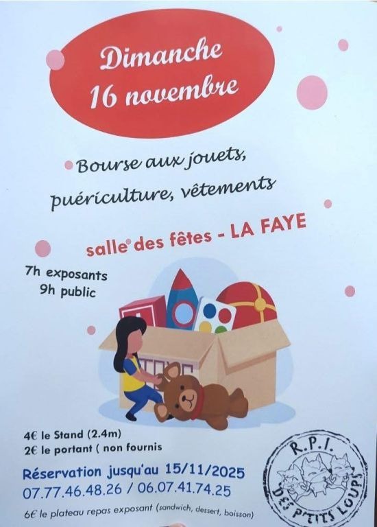 Bourse aux jouets