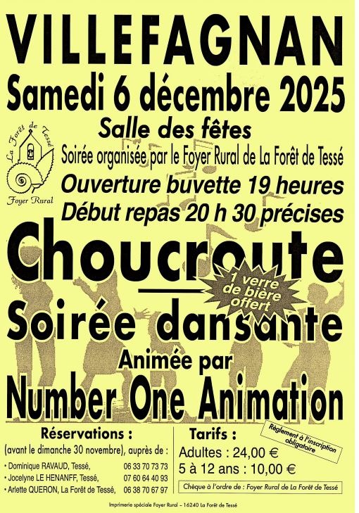 Soirée choucroute_Villefagnan
