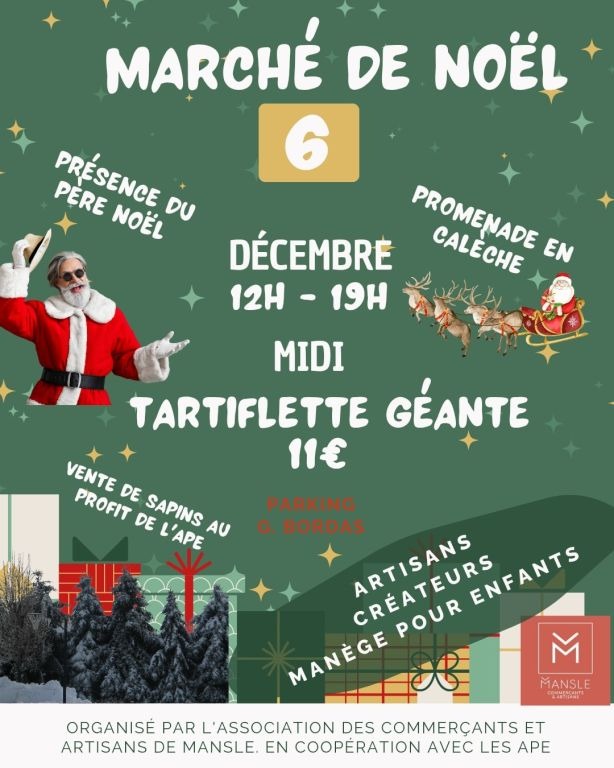 Marché Noël Mansle
