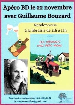 Apéro BD avec Bouzard