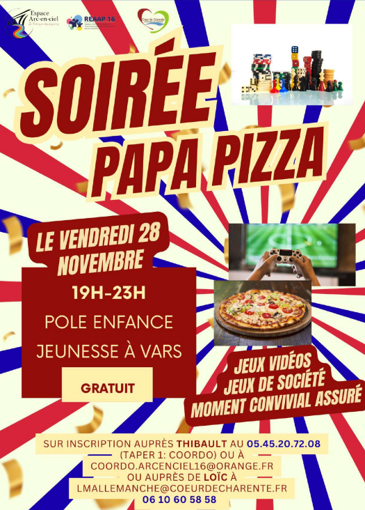 Soirée Papa Pizza_La Boixe