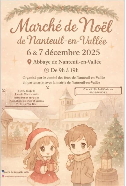 Marché de Noël_Nanteuil-en-Vallée