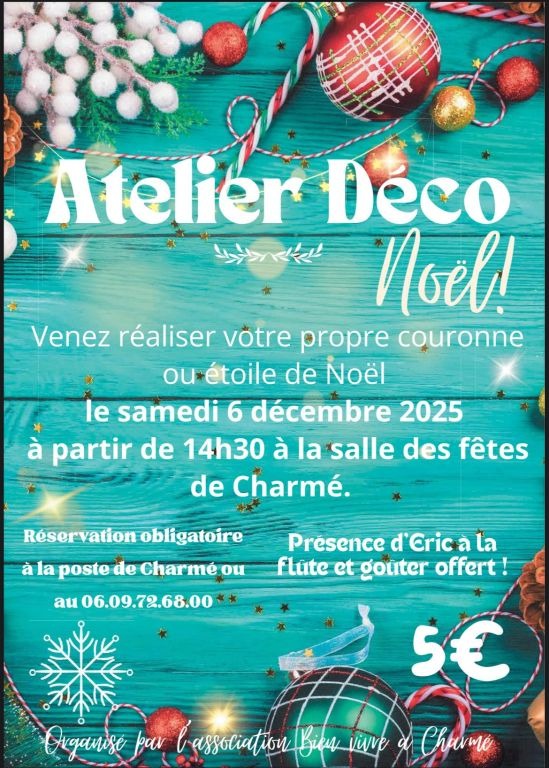 Atelier déco de Noël_Charmé