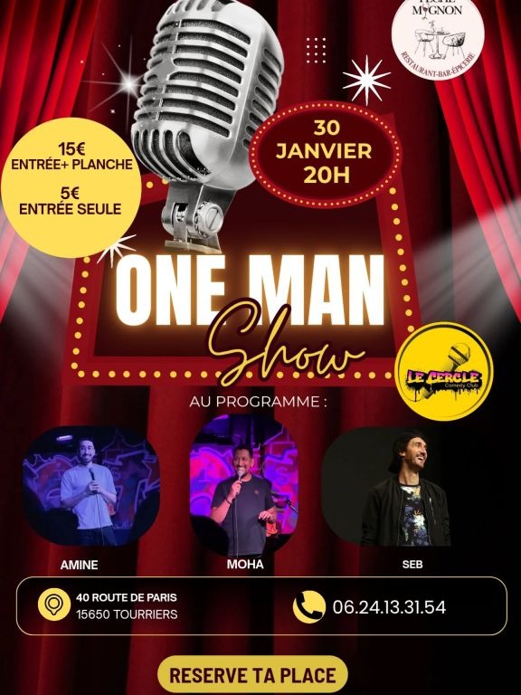 One Man Show_Tourriers