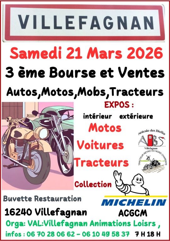 3ème Bourse d'échange Auto Motos_Villefagnan