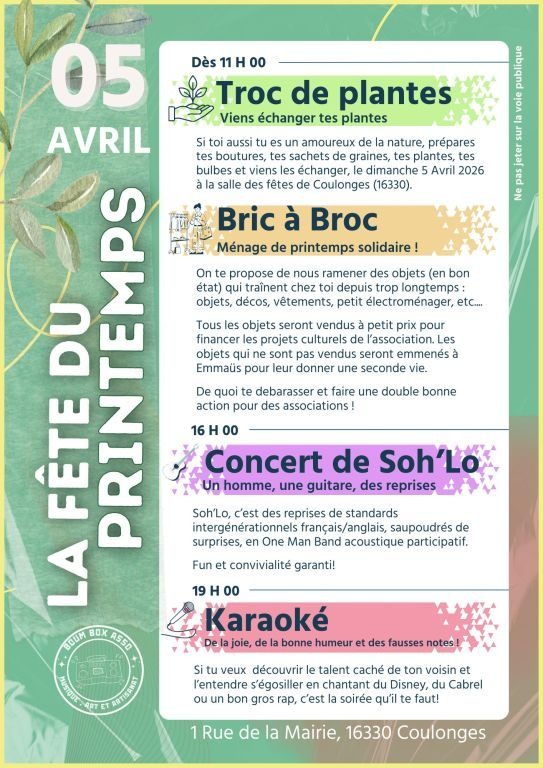 La fête du printemps_Coulonges