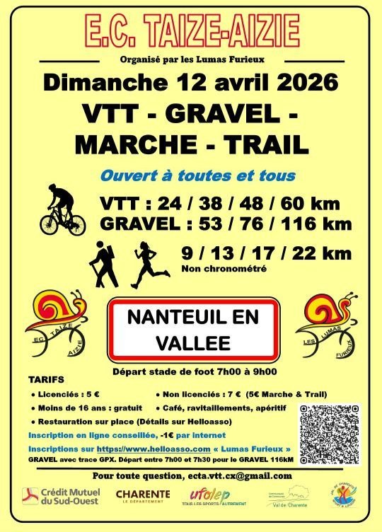 VTT - gravel - marche - Trail
