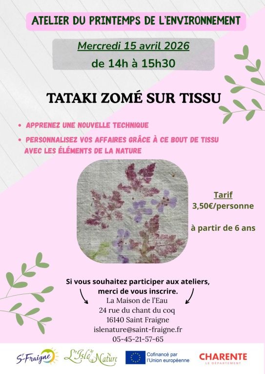 Atelier du printemps de l'environnement_Saint-Fraigne