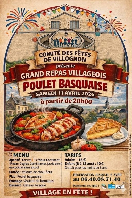 Grand repas villageois_Villognon