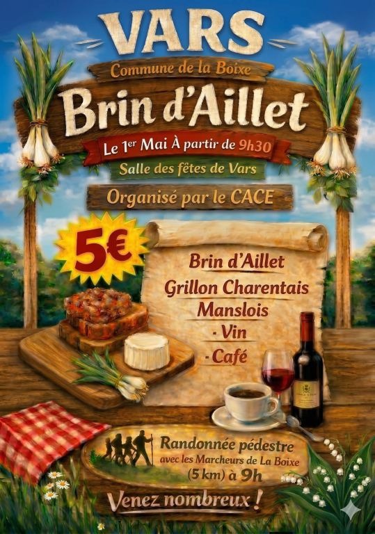 Brin d'aillet et balade_La Boixe