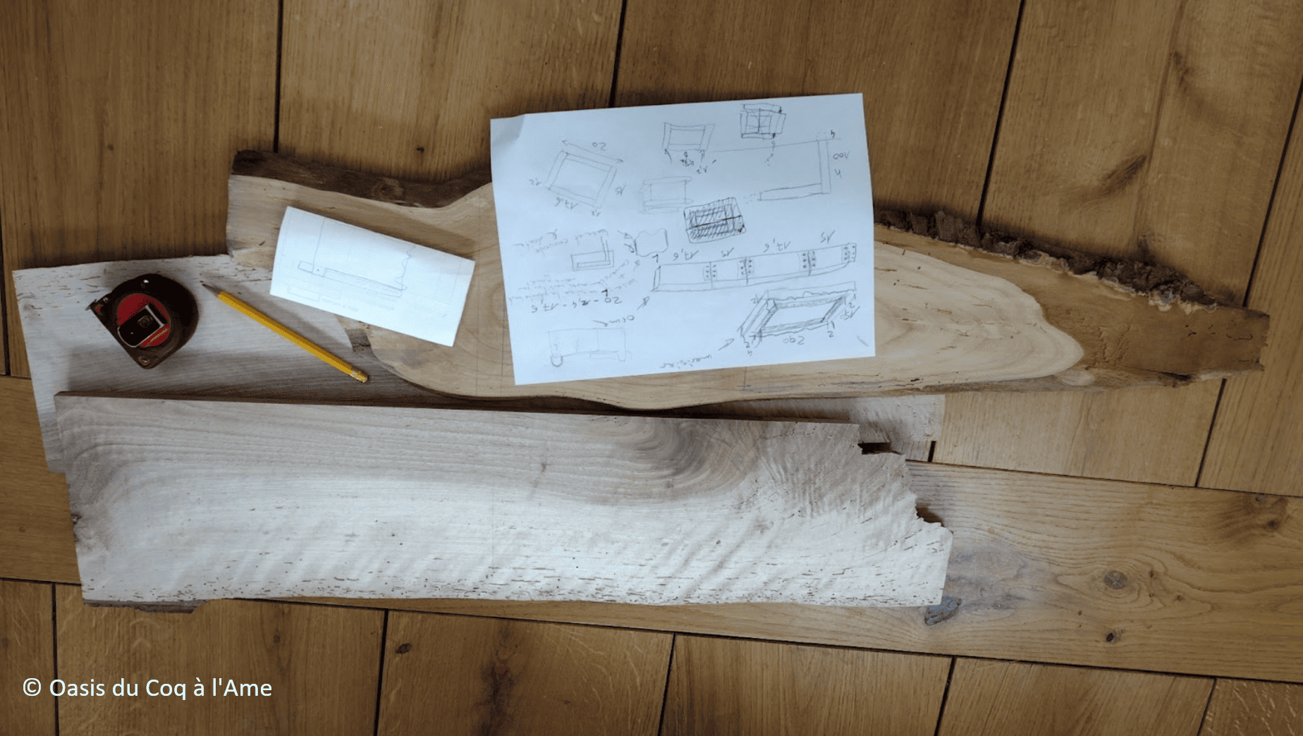 Initiation Ébénisterie : Réparation d'objet en bois_Cellettes