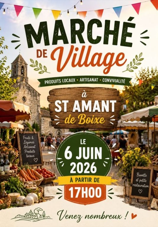 Marché de village_Saint-Amant-de-Boixe
