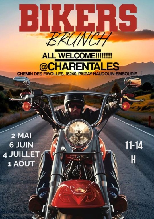 Bikers brunch_Paizay-Naudouin-Embourie