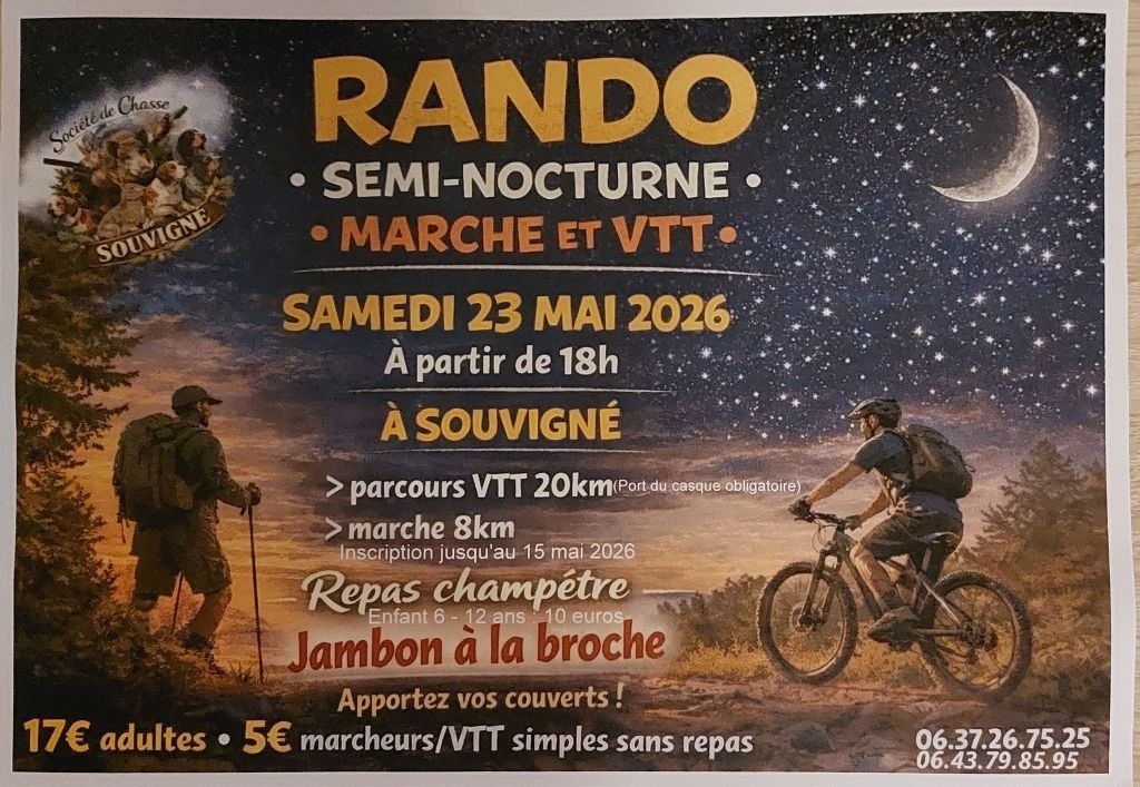 Rando semi nocturne_Souvigné