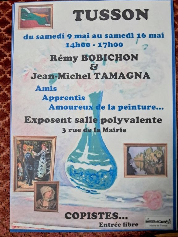 Exposition de peintures_Tusson