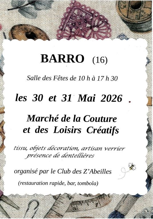 Marché de la Couture et des loisirs créatifs_Barro