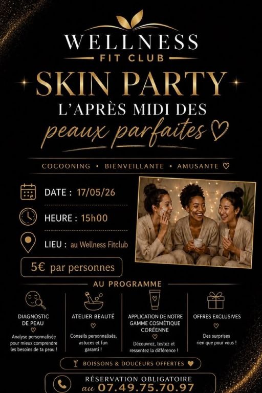 Skin party, l'après midi des peaux parfaites_Mansle-les-Fontaines
