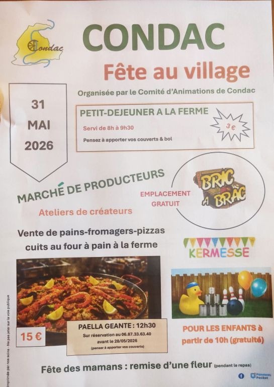 Fête au village_Condac