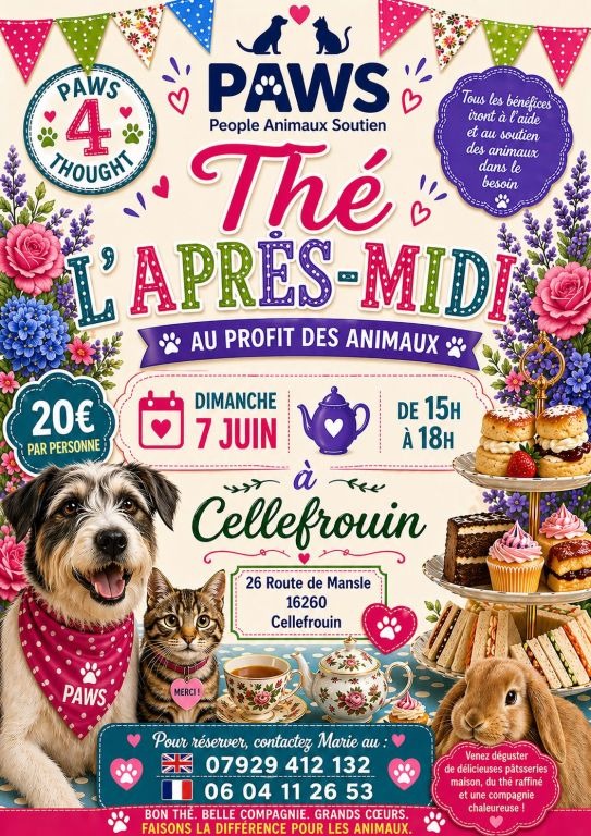 L'après midi au profit des animaux_Cellefrouin