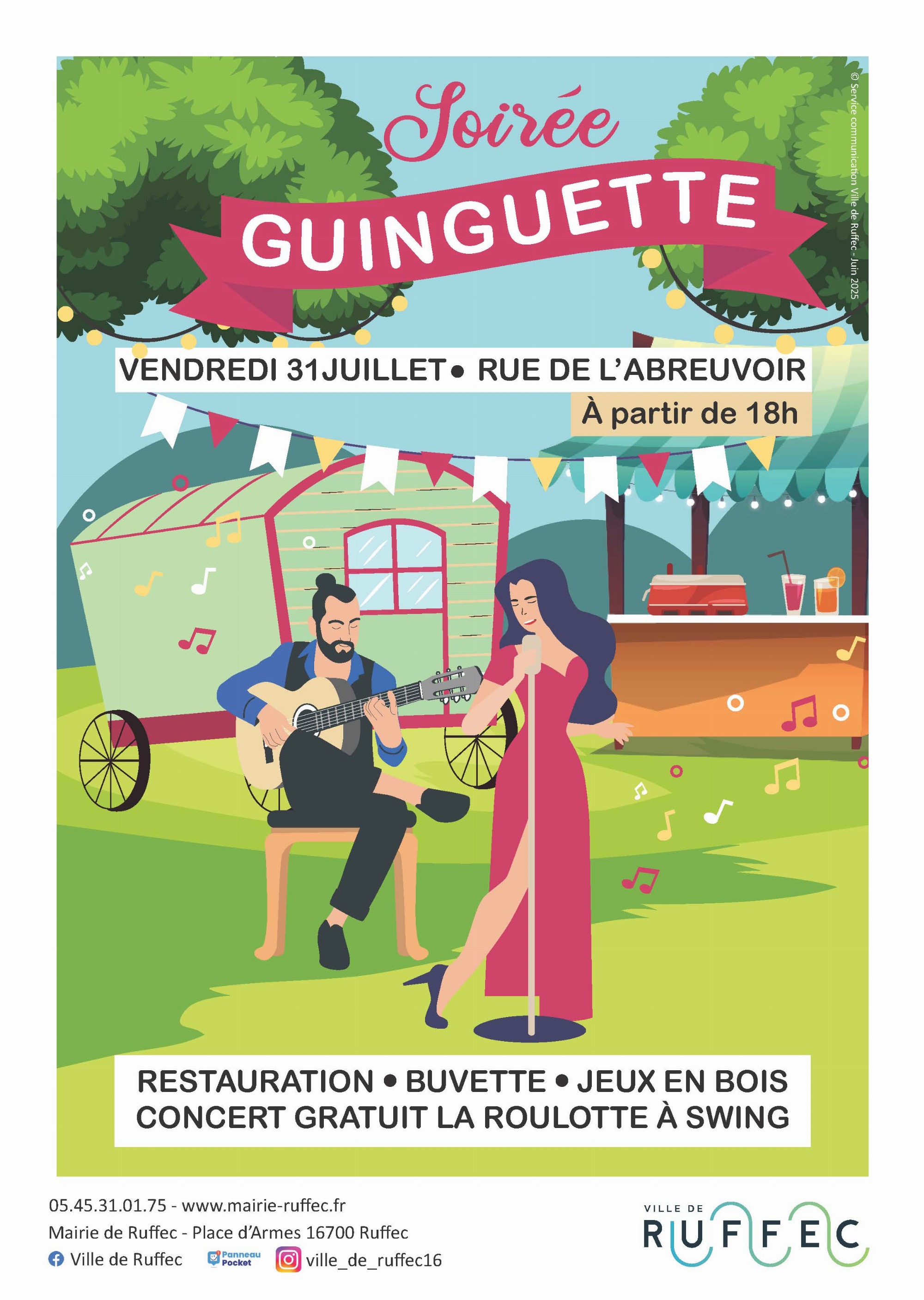 Guinguette Ville de Ruffec 2026