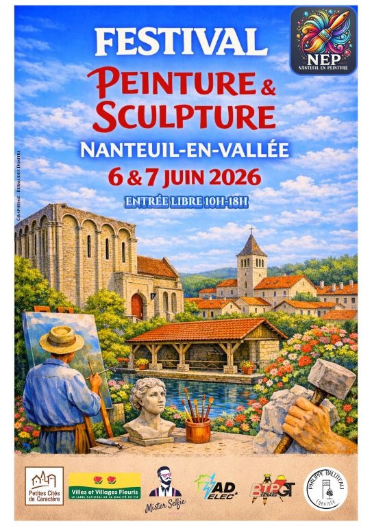 Festival peintures et sculptures_Nanteuil-en-Vallée