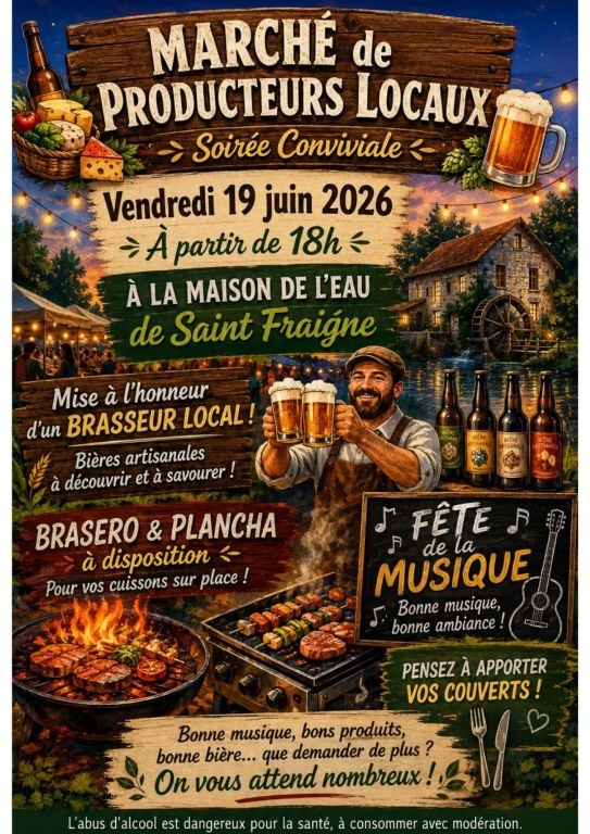Marché de producteurs locaux_Saint-Fraigne