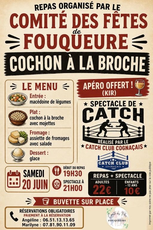 Cochon à la broche_Fouqueure