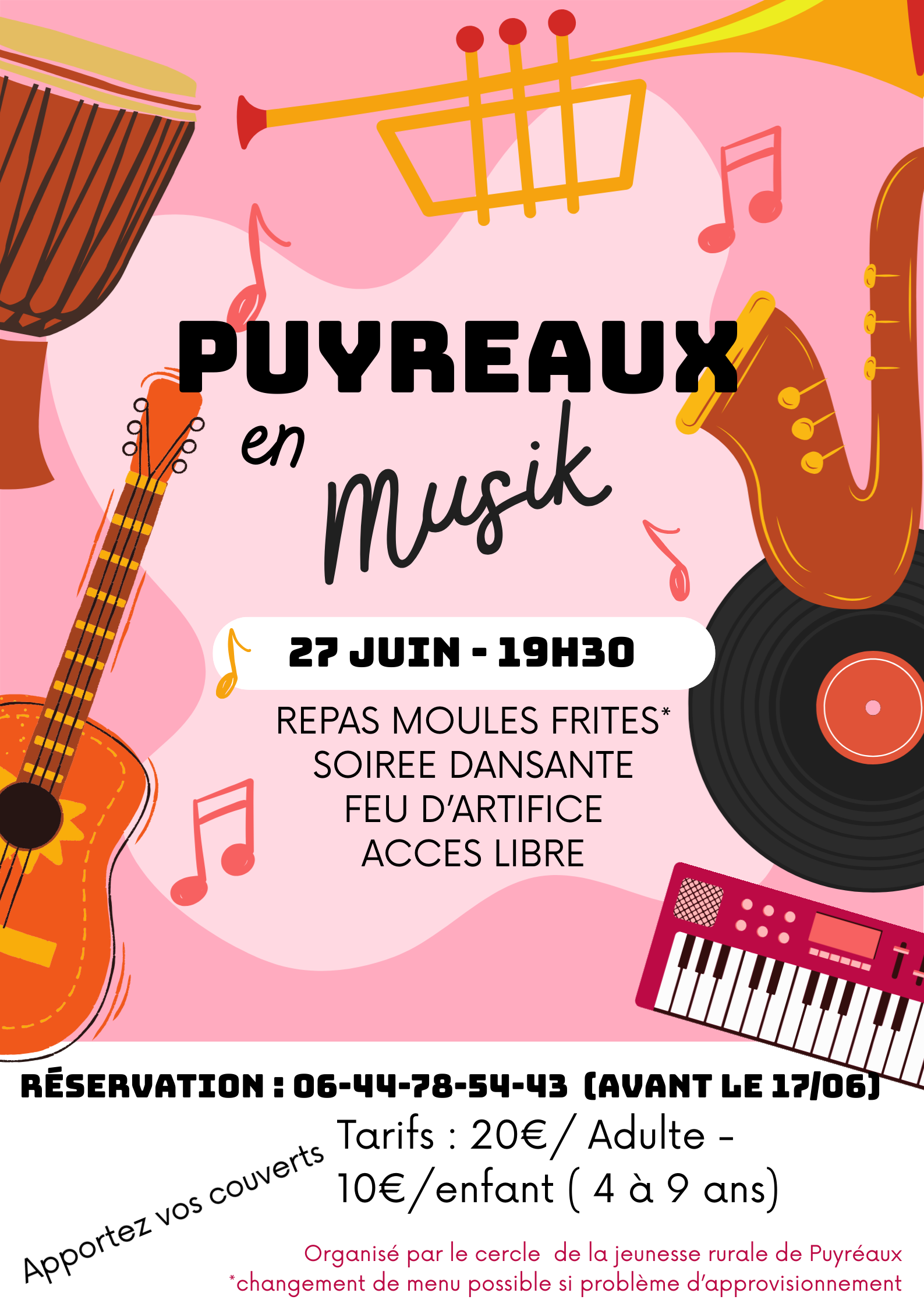 Puyréaux en musik !_Puyréaux