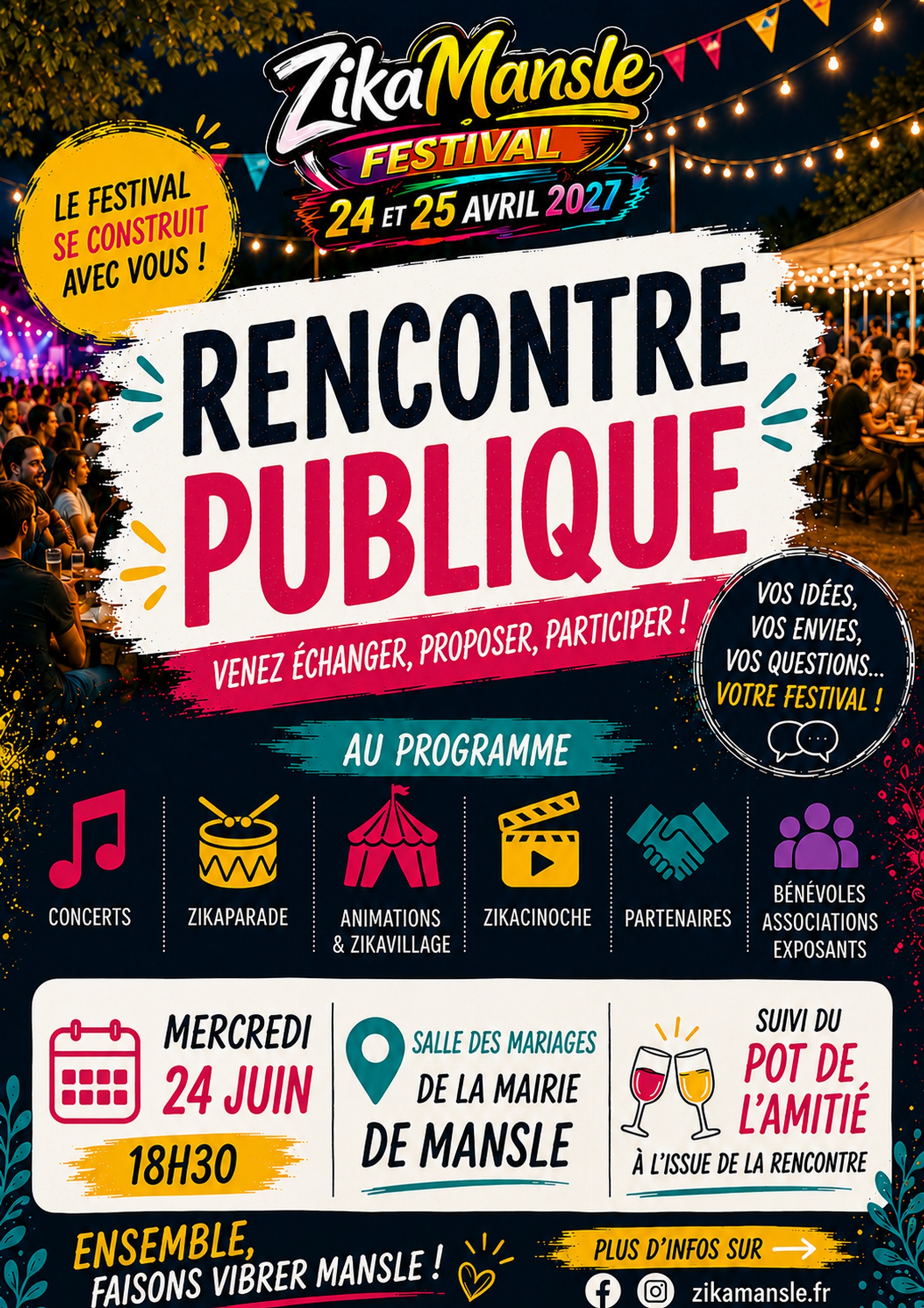 Affiche Rencontre Publique