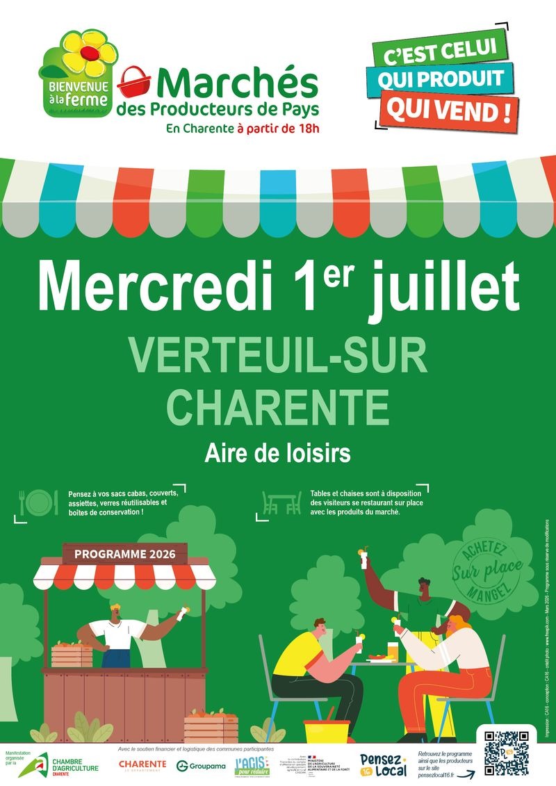 Marché de Producteurs de Pays_Verteuil-sur-Charente