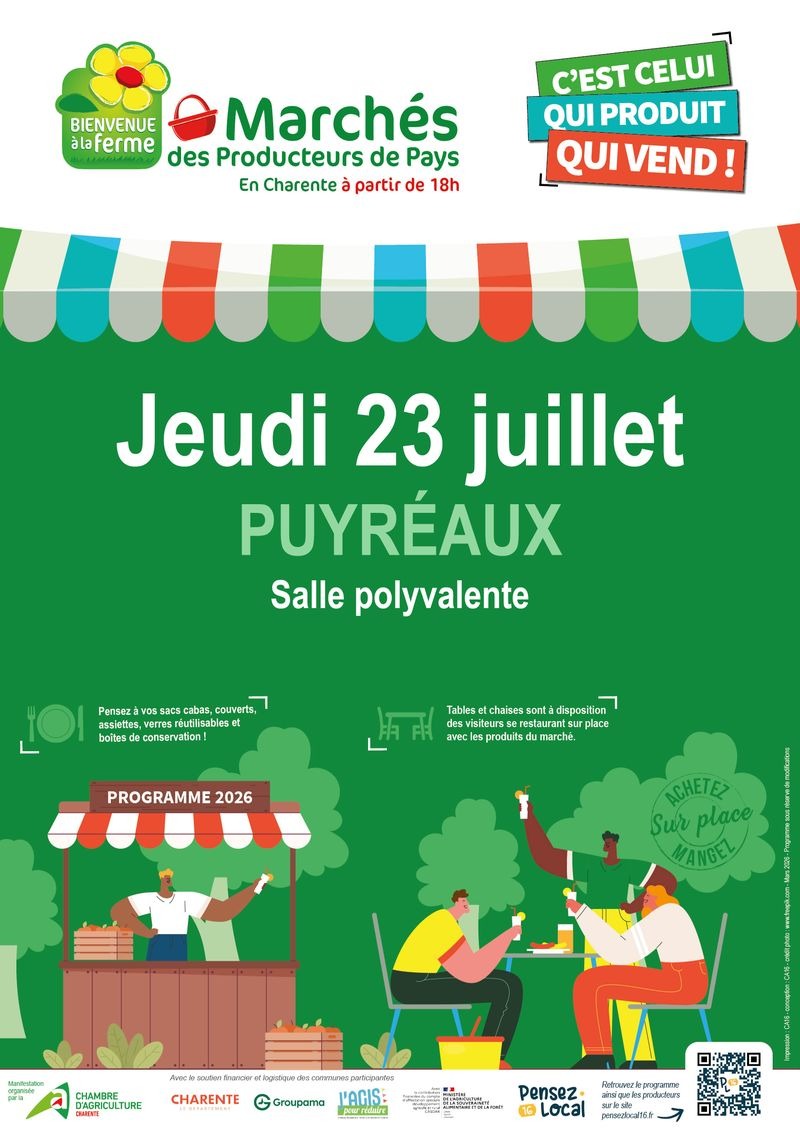 Marché de Producteurs de Pays_Puyréaux