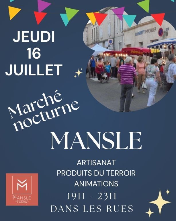 Marché nocturne_Mansle-les-Fontaines