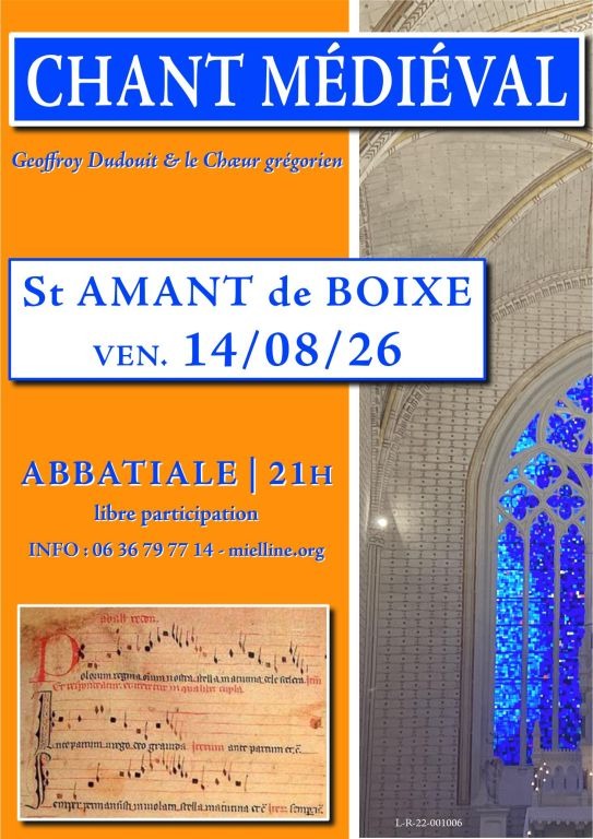 Chant médiéval_Saint-Amant-de-Boixe